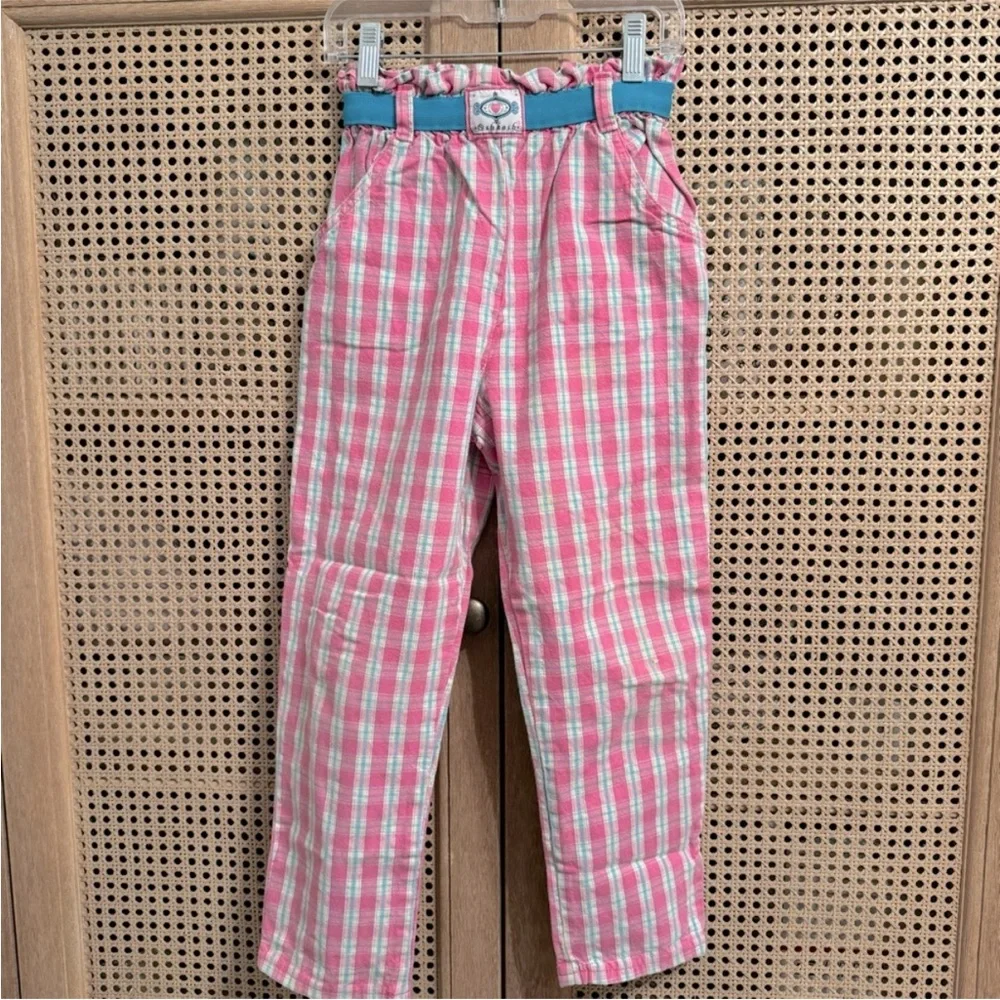 VINTAGE OshKosh B’Gosh Pink Plaid Pants